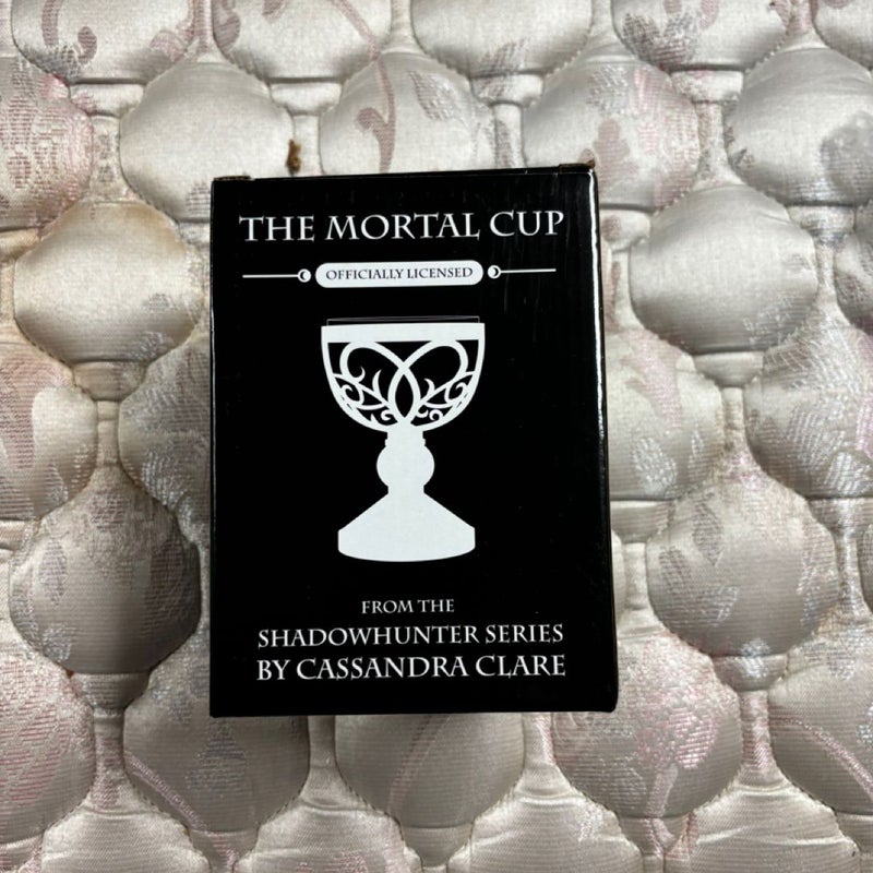 Shadowhunter the mortal instrument cup replica from Fairyloot special edition.