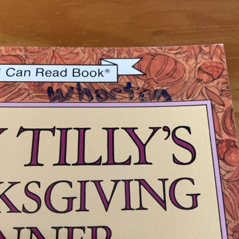 Silly Tilly’s Thanksgiving Dinner