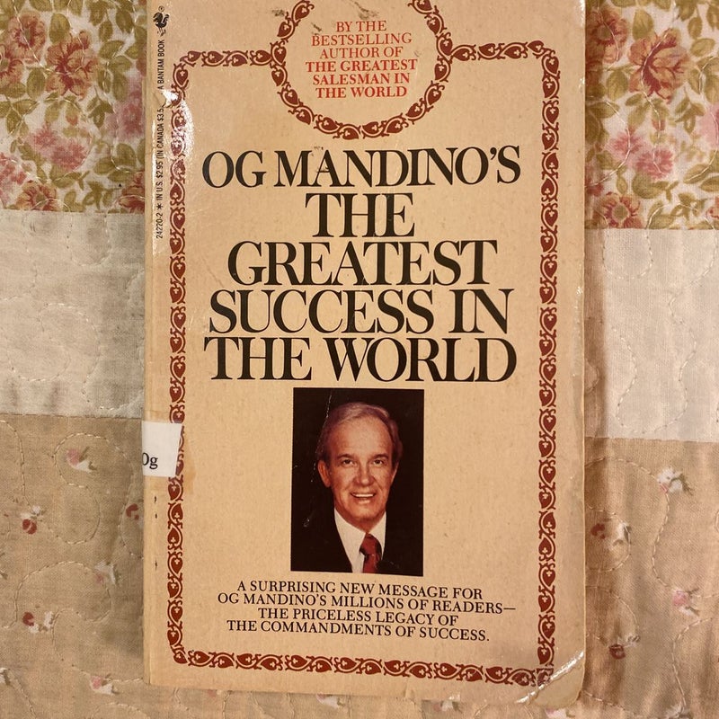 The Greatest Secret in the World by Og Mandino: 9780553280388 |  : Books