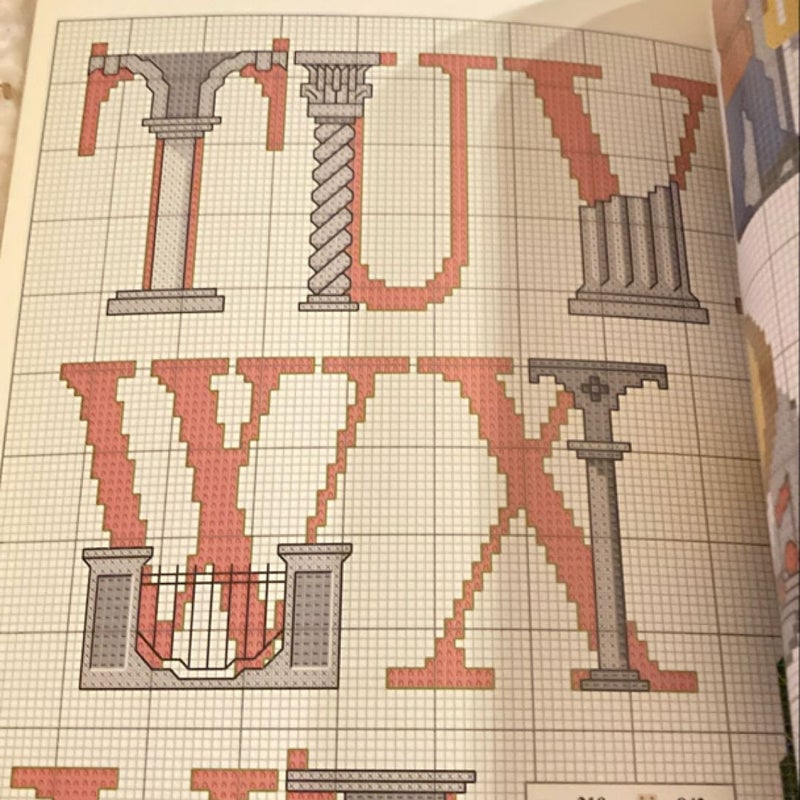 Decorative Cross-Stitch Alphabets