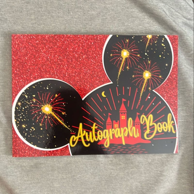 Disney autograph book- new/blank