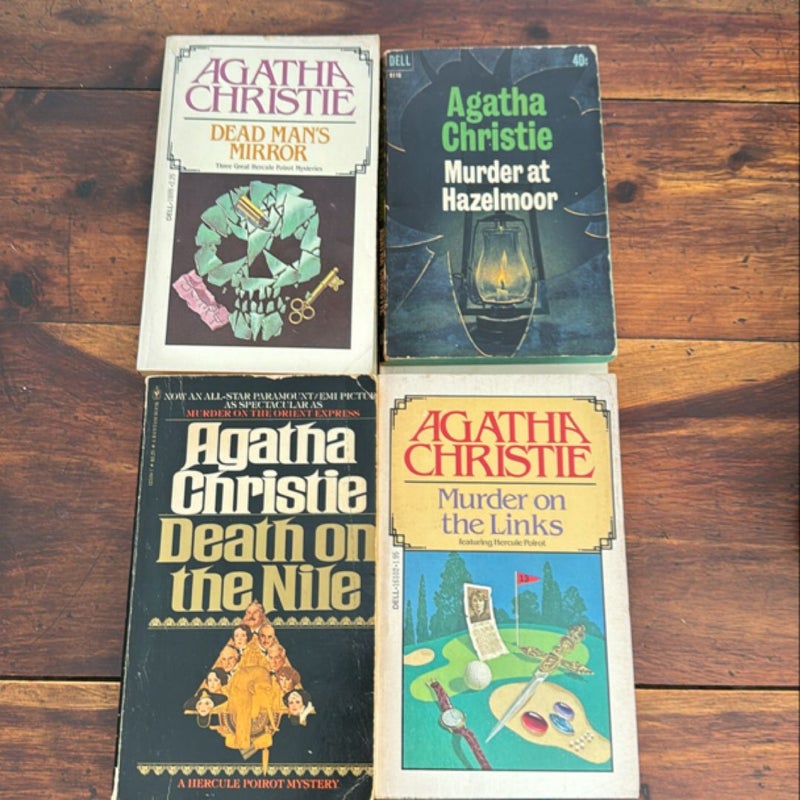 Agatha Christie Vintage Books