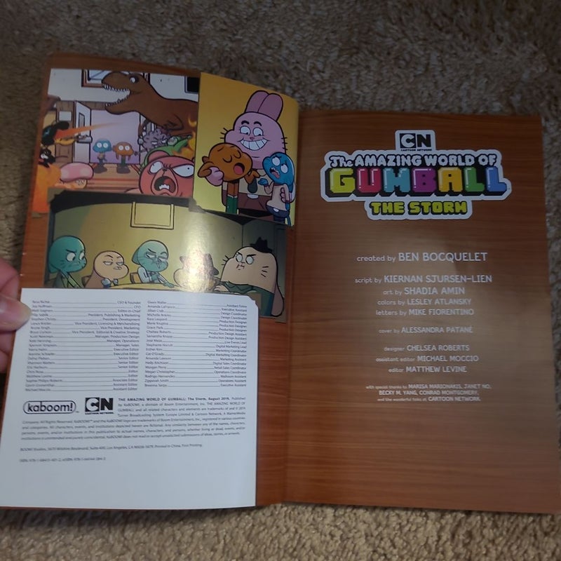 The Amazing World of Gumball The Storm Book