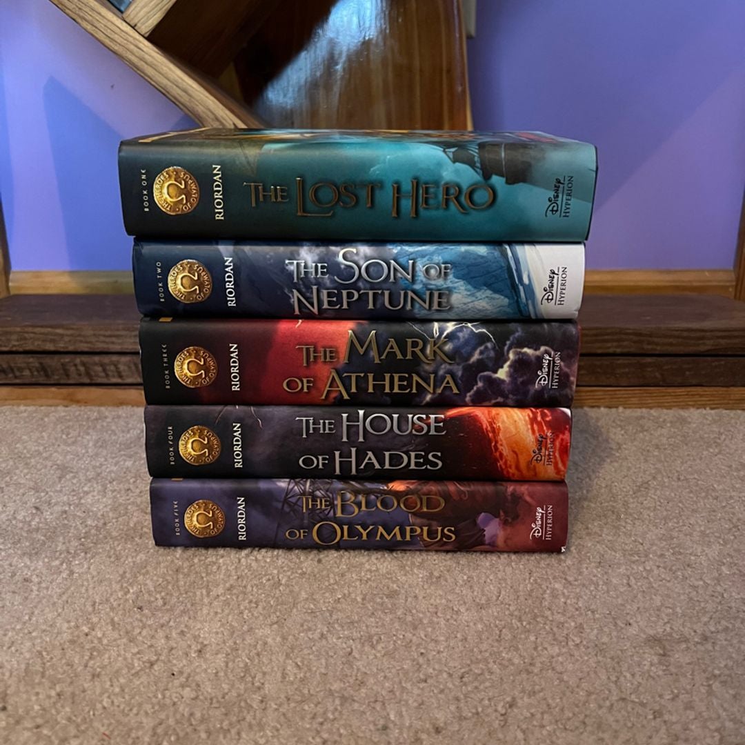 The Heroes of Olympus Hardcover Boxed Set