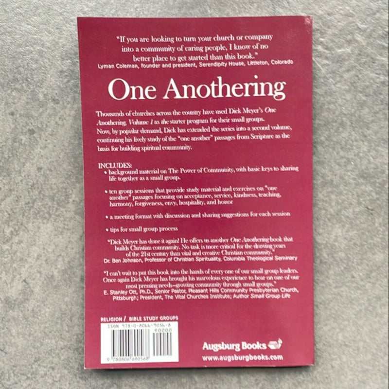 One Anothering, Volume 2