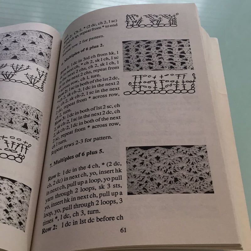 Encyclopedia of Three Hundred Crochet Patterns, Stitches and Designs by