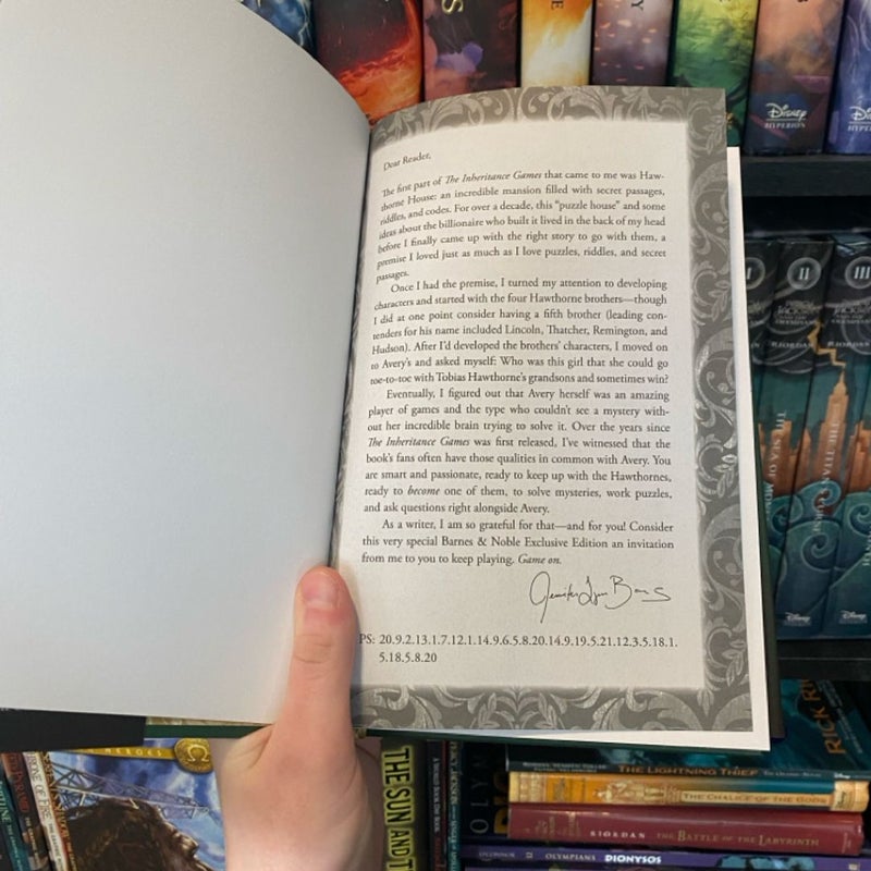 The Inheritance Games (Barnes & Noble Exclusive Edition)