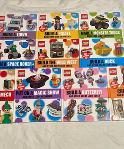 NEW! Lot of 10 DK Lego Idea Books