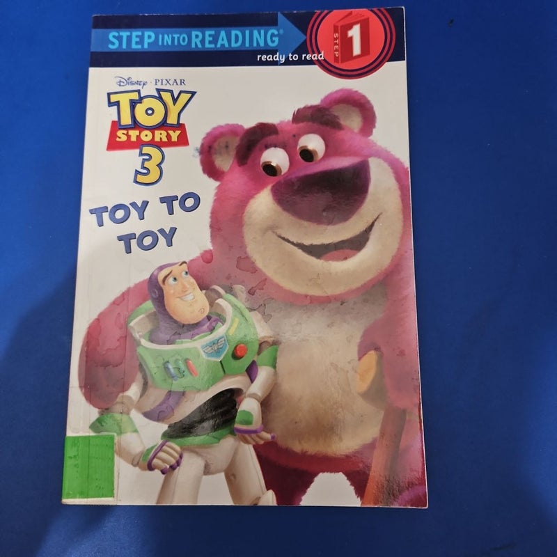 Toy to Toy (Disney/Pixar Toy Story 3)