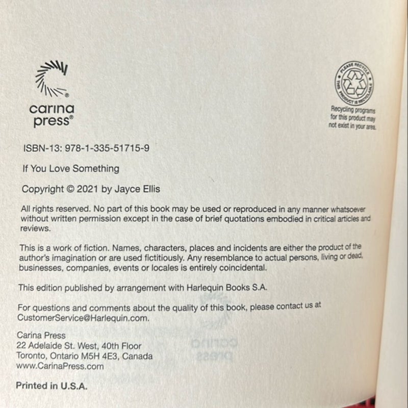 If You Love Something