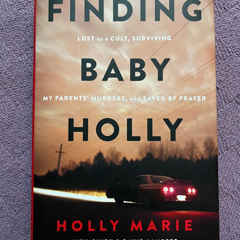 Finding Baby Holly by Holly Marie hardcover 