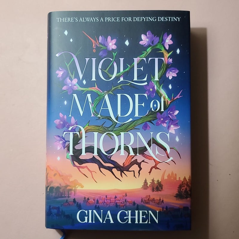 Violet Made of Thorns - Fairyloot - Autographed 