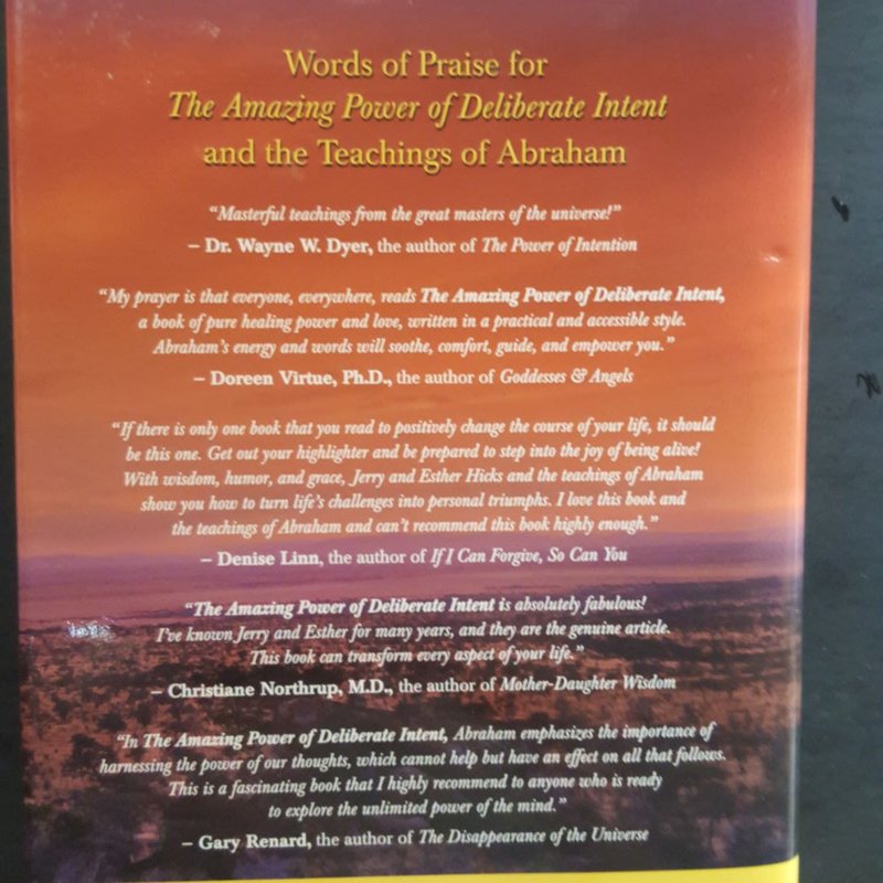 The Amazing Power of Deliberate Intent