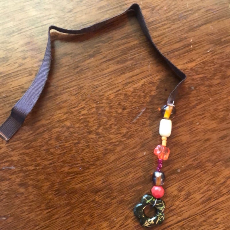 Handmade boho style bookmark