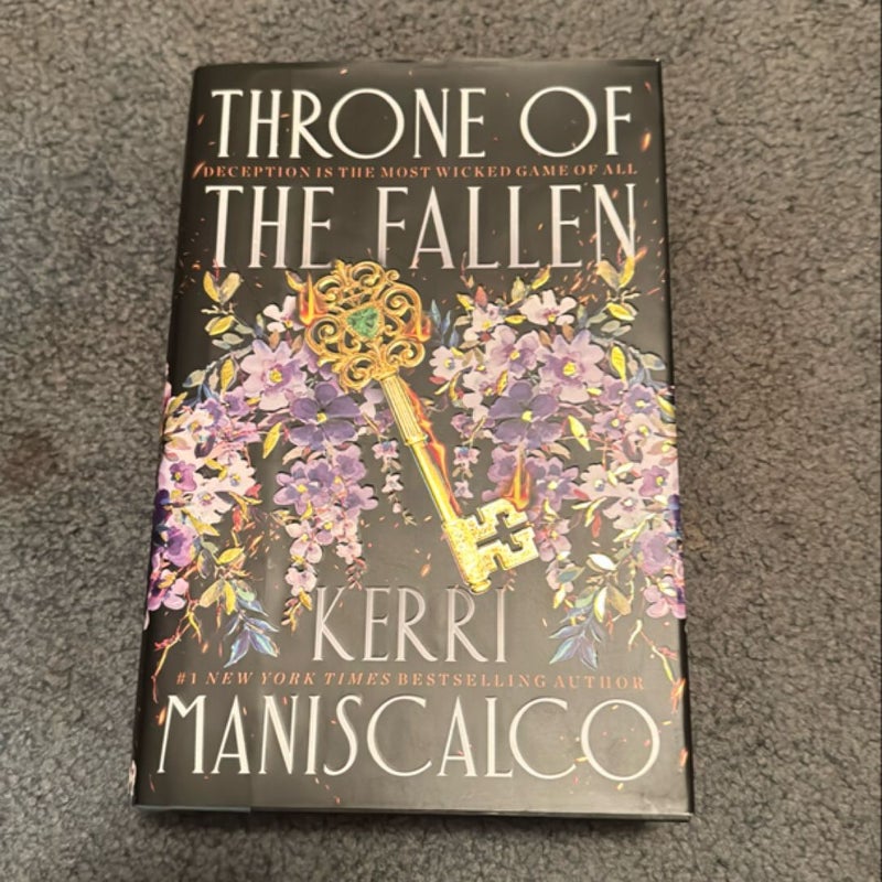 Throne of the fallen signed