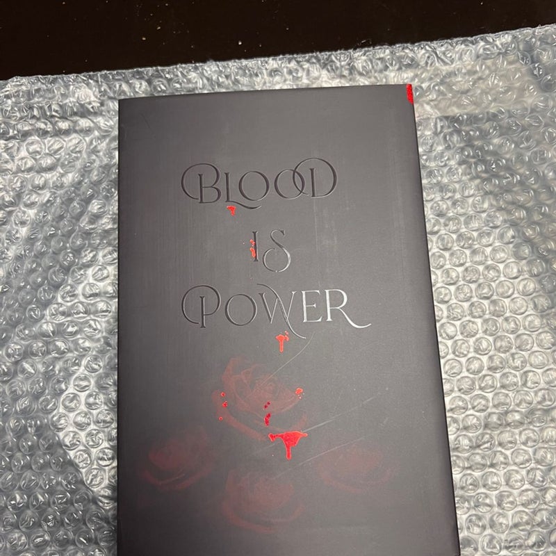 Bookish box special edition of Court of the Vampire Queen by Katee Robert