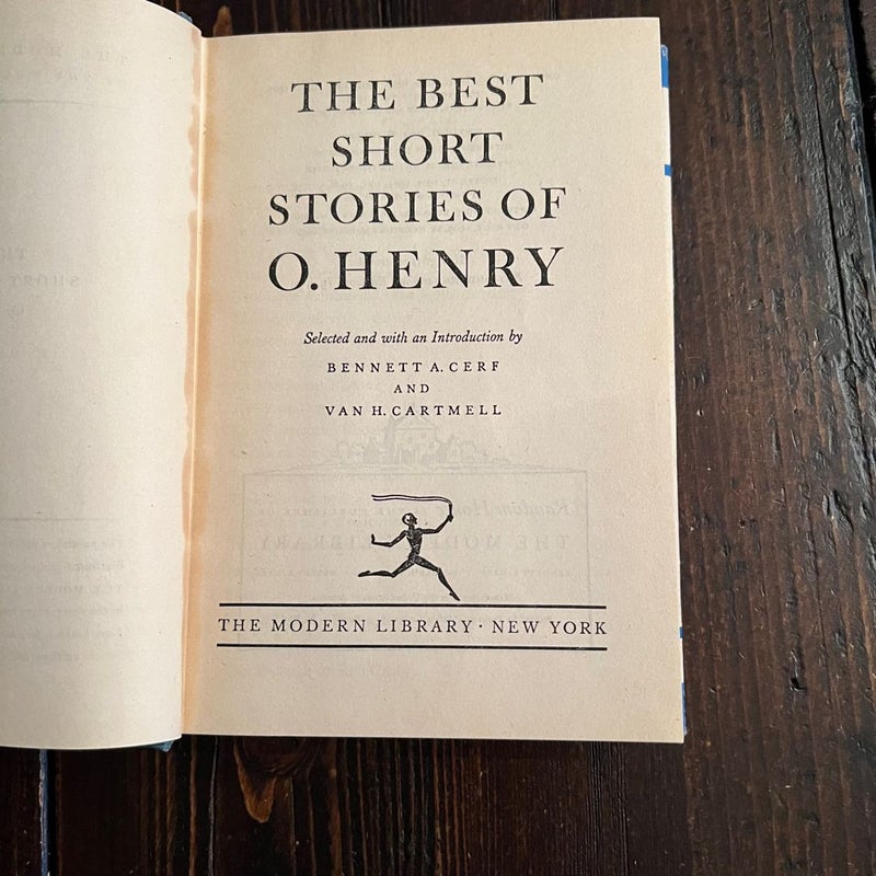 The Best Short Stories of O. Henry