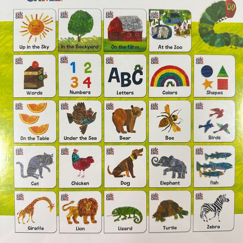 Eric Carle Deluxe 24 Board Book Box Set, NEW Early Learning Baby (Board Books)