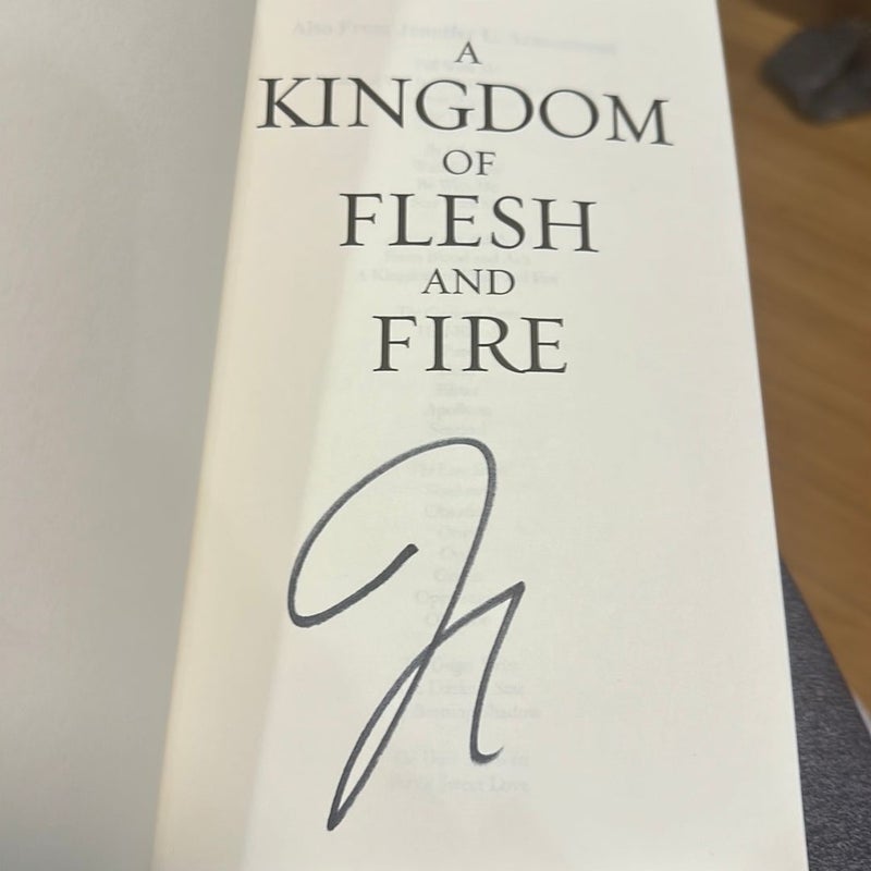 SIGNED Apollycon A Kingdom of Flesh and Fire