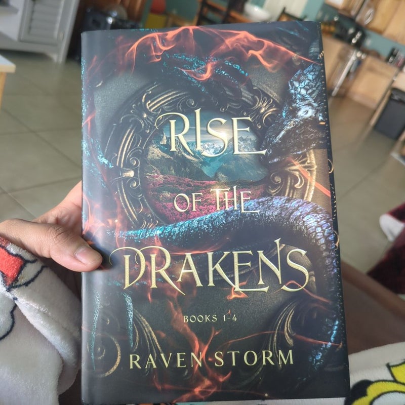 Rise of the DRAKENS HAND SIGNED HARDCOVER