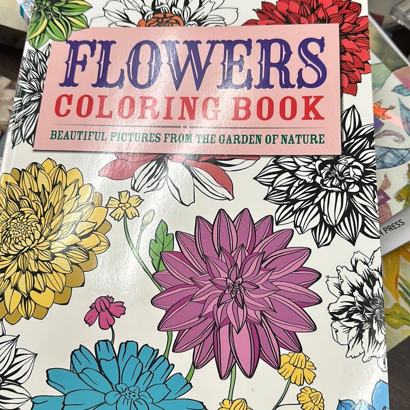 Flowers Coloring Book