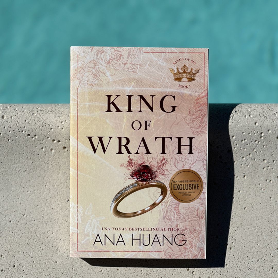Out of print Exclusive Edition KING OF WRATH by Ana Huang, Paperback