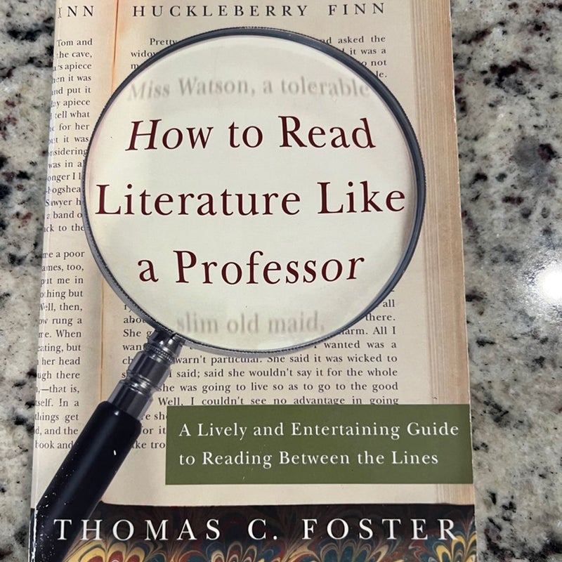 How to read literature like a professor 