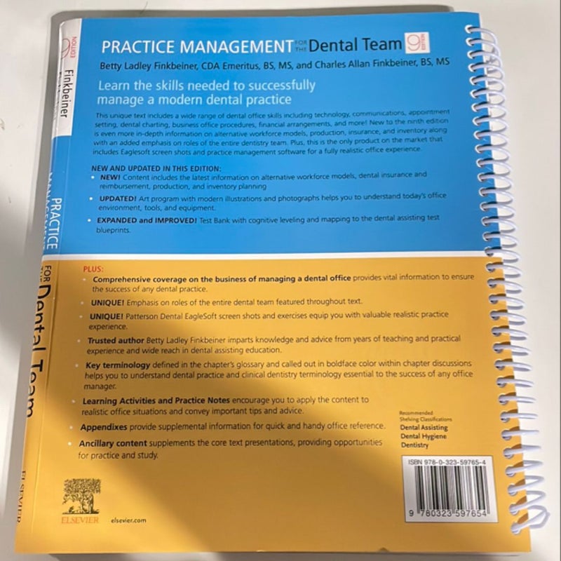 Practice Management for the Dental Team