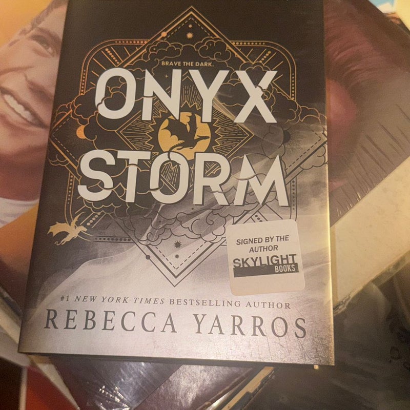 Onyx Storm SIGNED