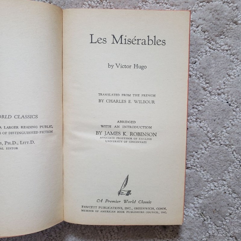 Les Miserables (3rd Premier Printing, 1963)