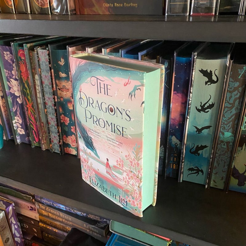 UK  Waterstones Edition of The Dragon’s Promise