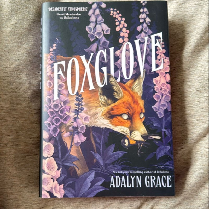 Foxglove fairyloot edition signed