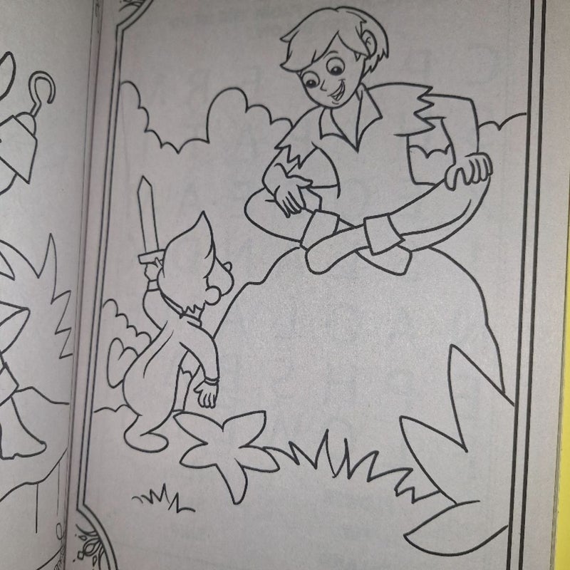 Fairy Tales 3 in 1 Coloring Book 