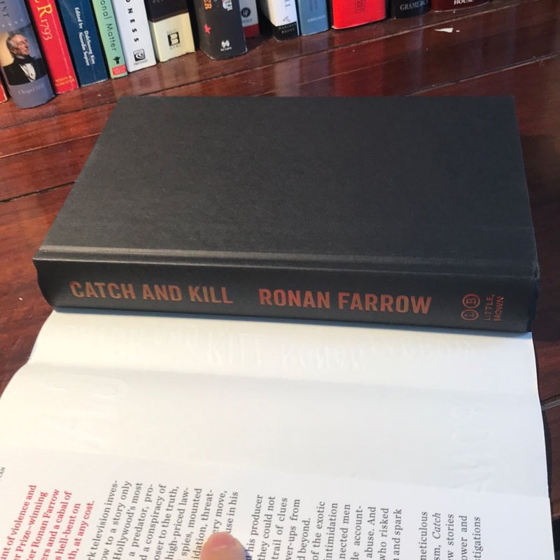 First edition /2nd * Catch and Kill