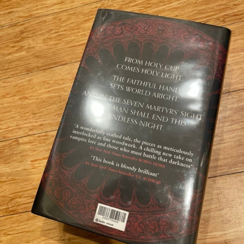 Empire of the Vampire Waterstones signed Sprayed edges edition