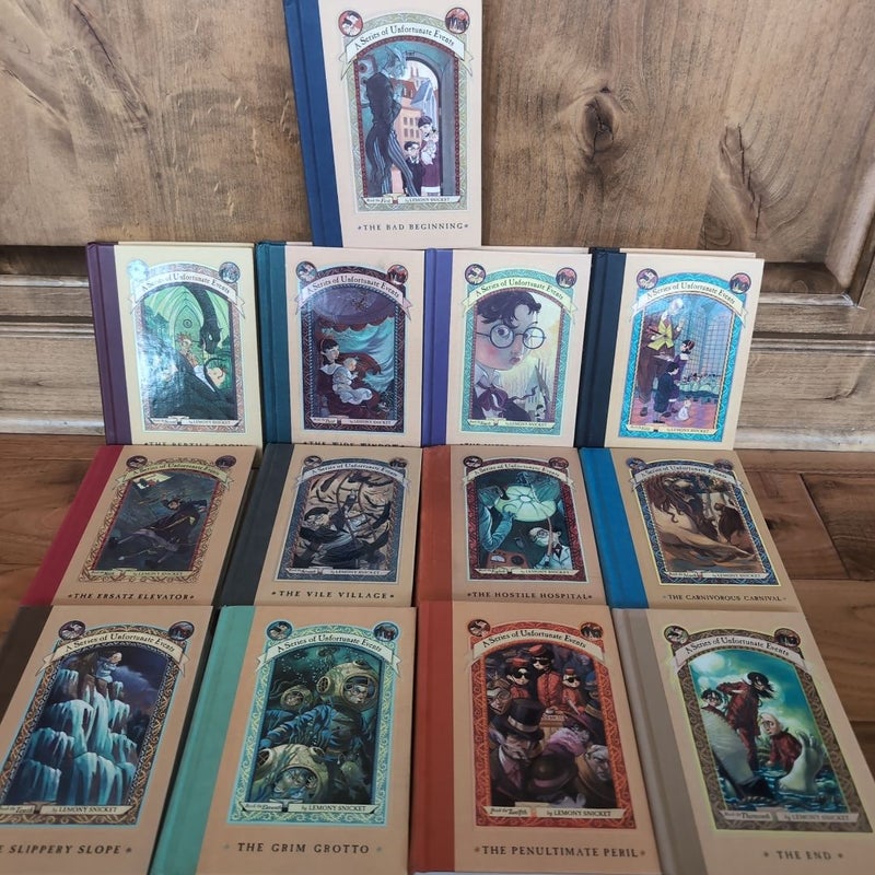 A Series of Unfortunate Events, complete set 