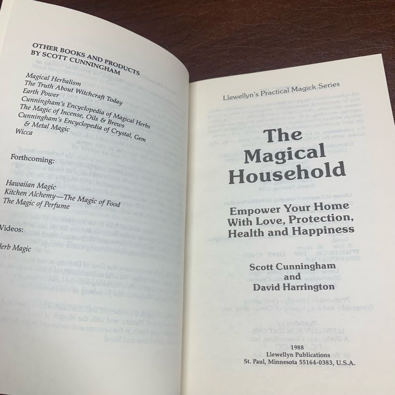 The Magical Household by Scott Cunningham & David Harrington (1988, Paperback)