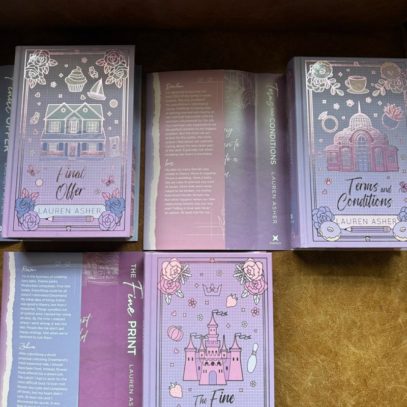 Fairyloot Dreamland Billionaires by Lauren Asher Special Edition Set