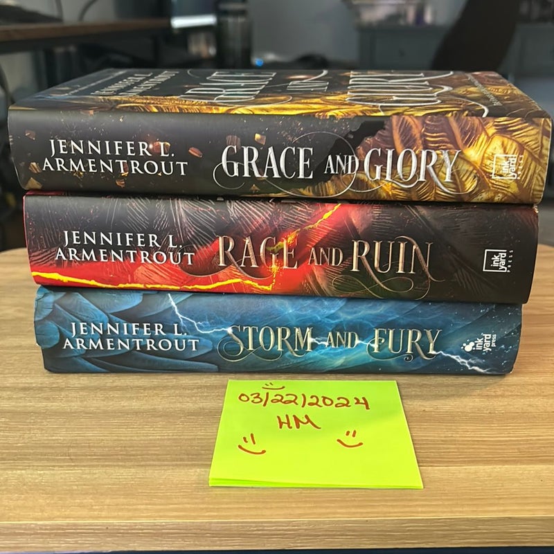 Harbinger Trilogy Complete Set