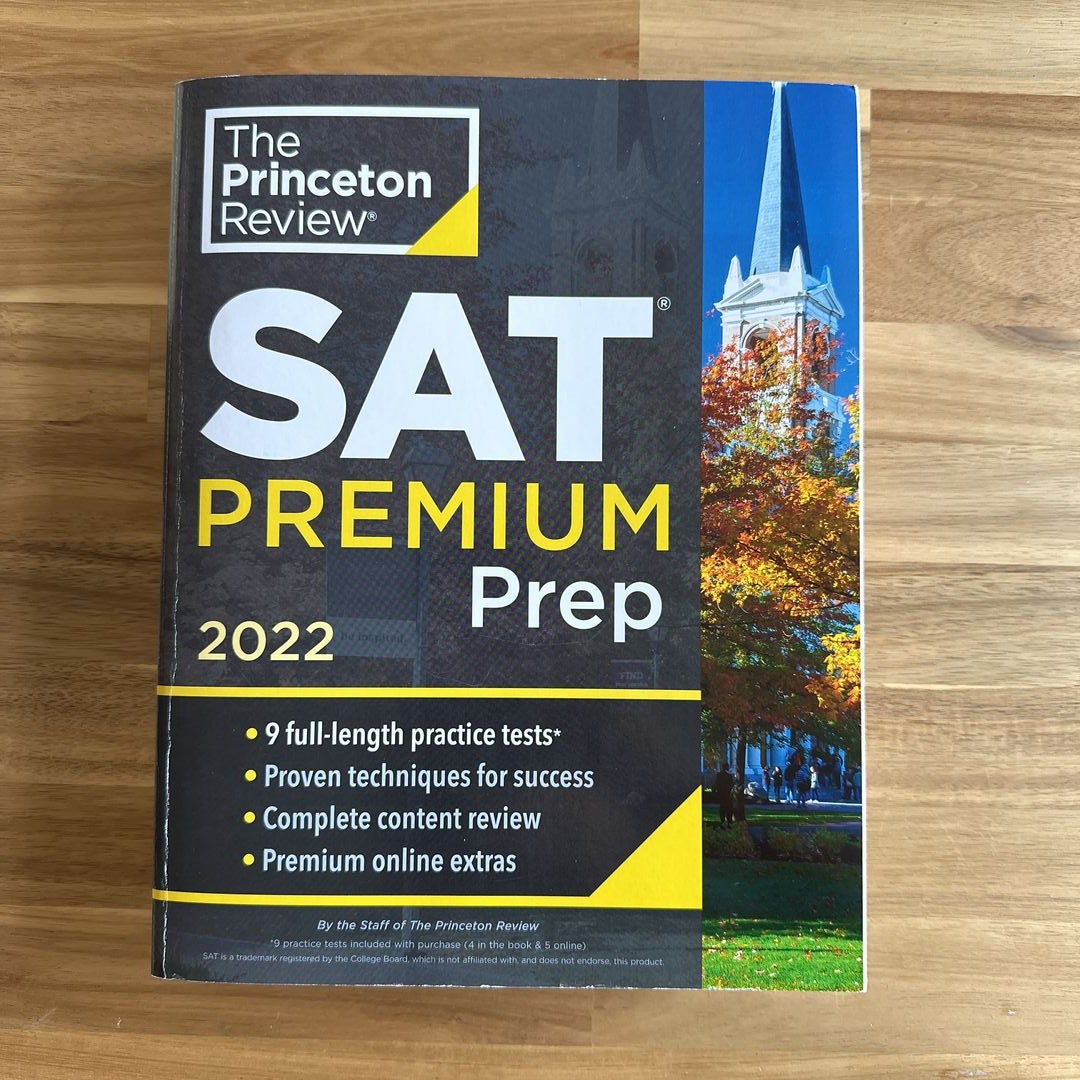 Princeton Review SAT Premium Prep 2022