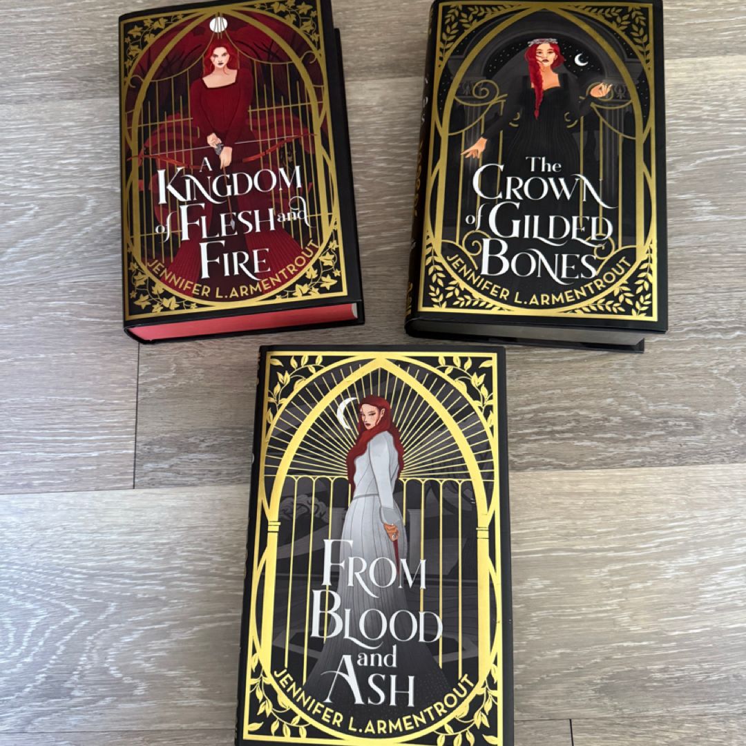 From Blood And Ash (first three book of the series) - Fairyloot edition