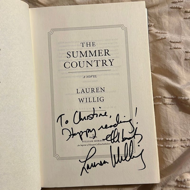 The Summer Country SIGNED