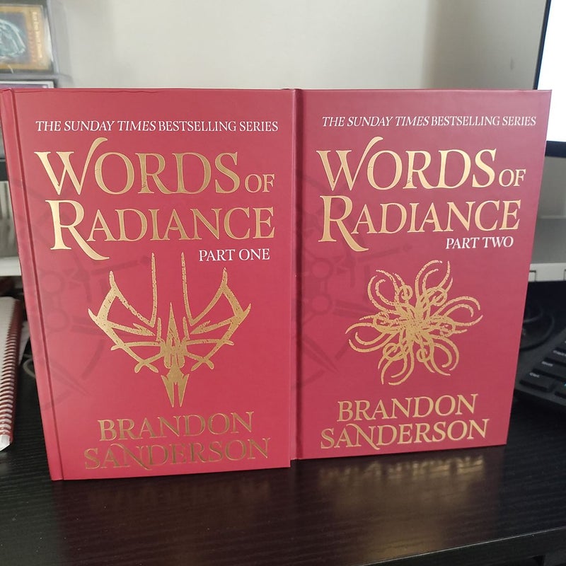 Words of Radiance Part One & Two