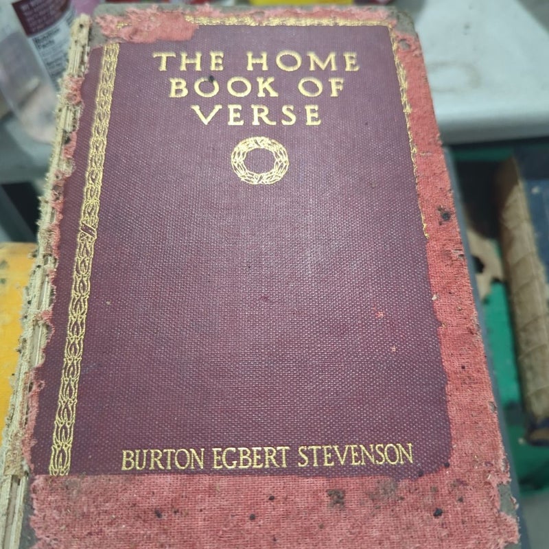 The home book of verse