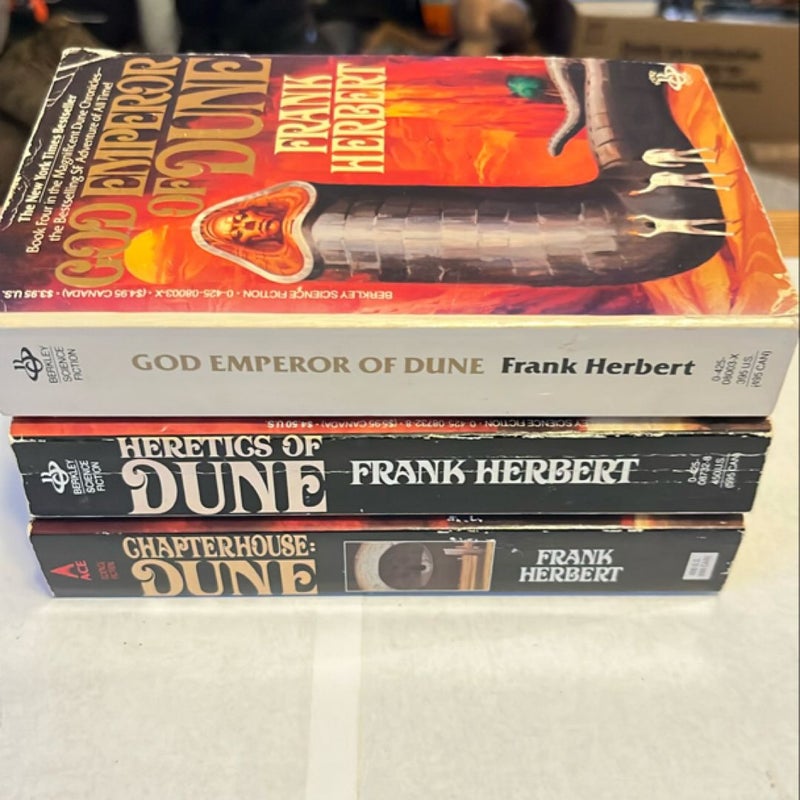 Dune series books 4-6 second trilogy 