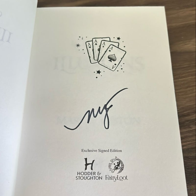 Cruel Illusions - Fairyloot Signed