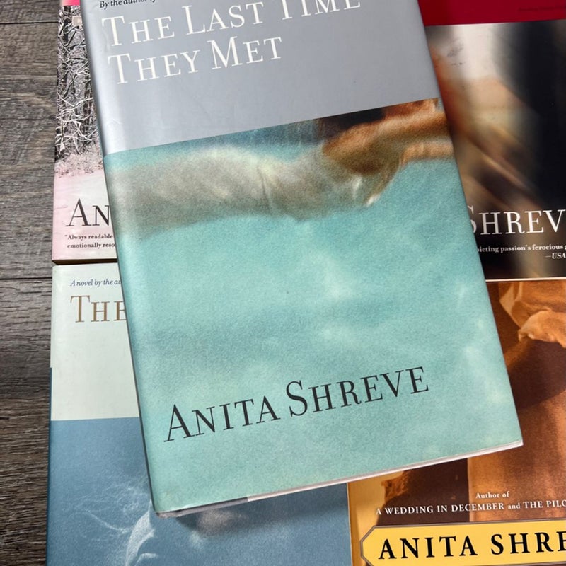 Anita Shreve Bundle of 5 