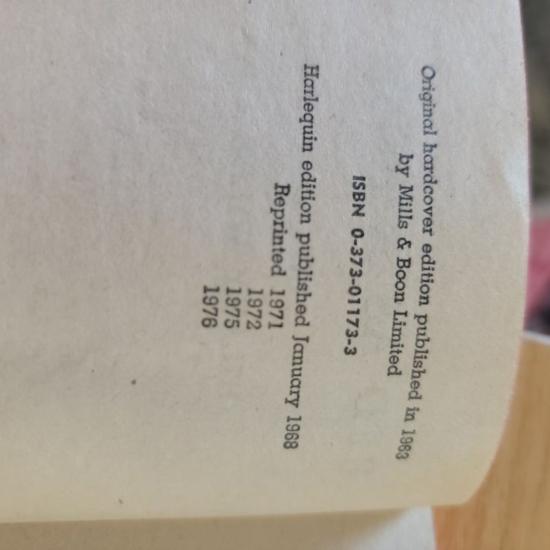 Red As A Rose (1963 Harlequin)