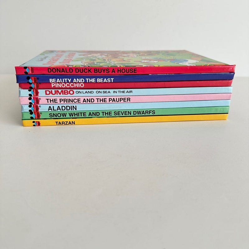 Disney’s Wonderful World of Reading book bundle, 8 books