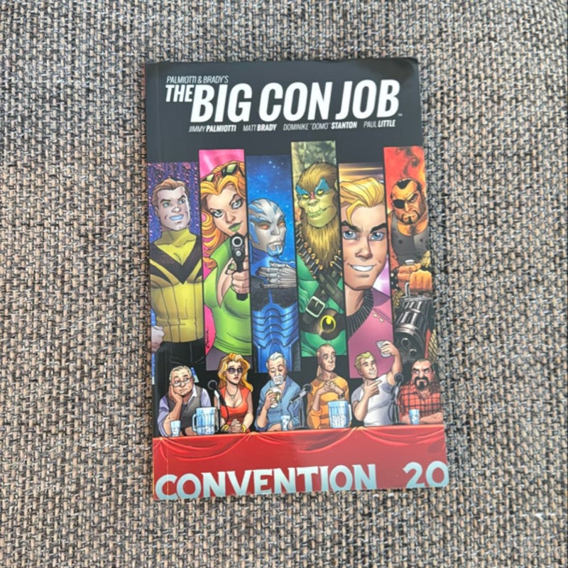 Palmiotti and Brady's the Big con Job